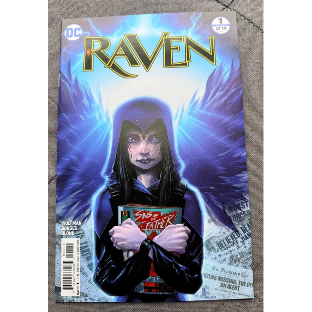Raven TPB Wolfman DC Comics 1st Print 2016 Collects Complete Mini-Series 1 of 6